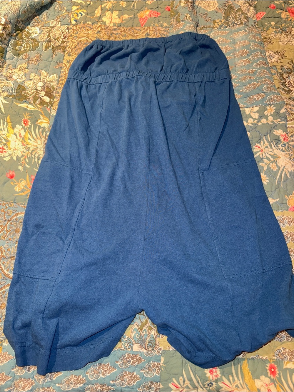Free People Strapless Short Romper in Navy Blue-Free-est
